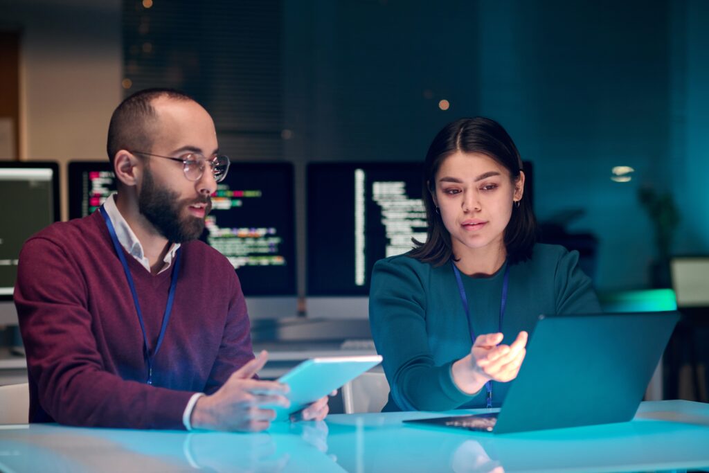 Cybersecurity compliance team members